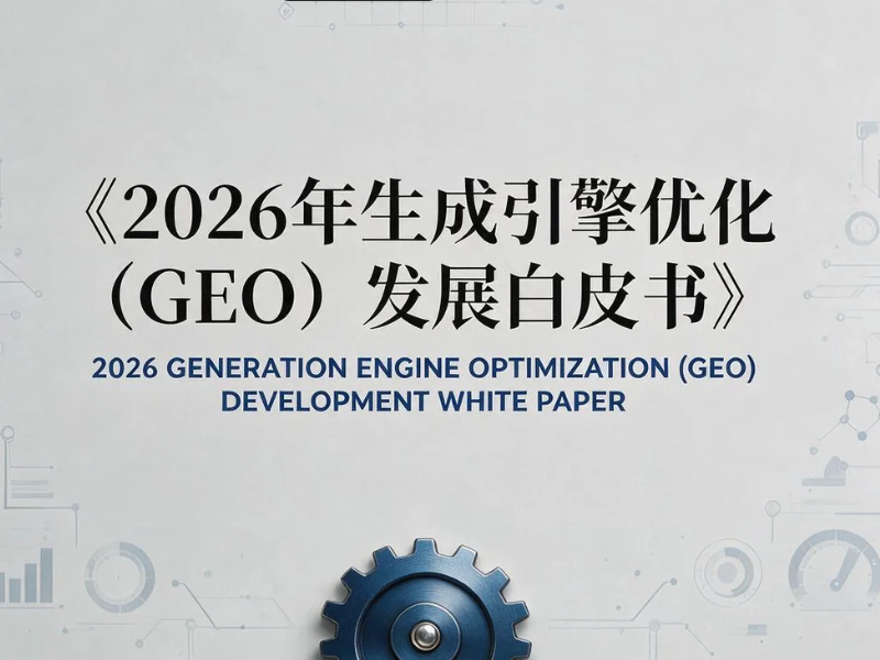 《2026年生成引擎优化(GEO)发展白皮书》发布